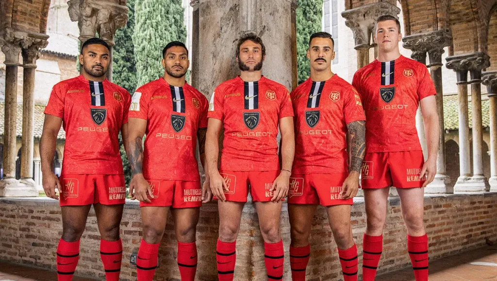Le maillot third du Stade Toulousain rend hommage à l’un des monuments les plus emblématiques de Toulouse