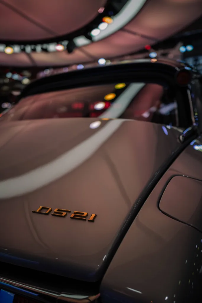 Le détail d'une DS 21