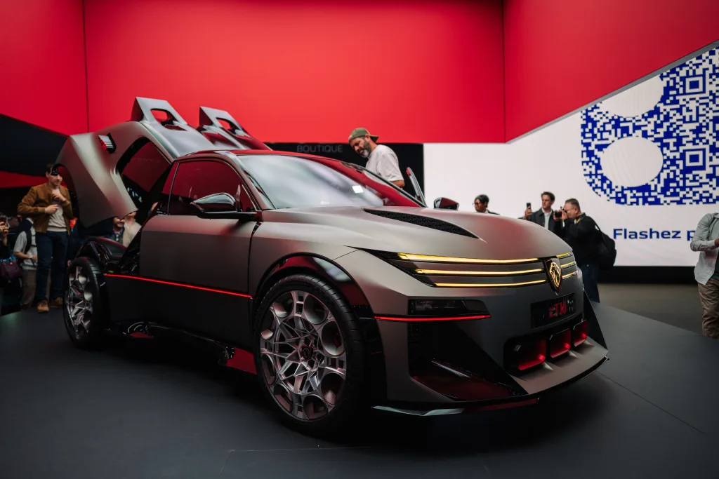 Le concept Peugeot E-T16