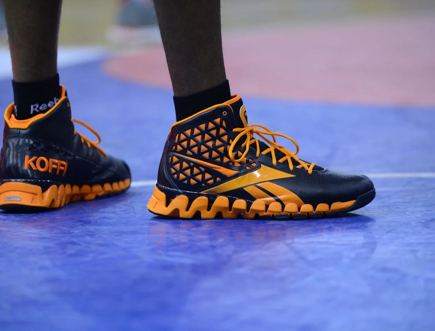 Des baskets Reebok.