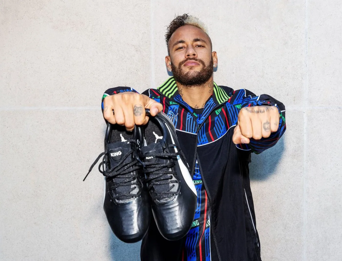 Lors du match contre l'OM, Neymar a porté pour la première fois de sa carrière la Puma King.