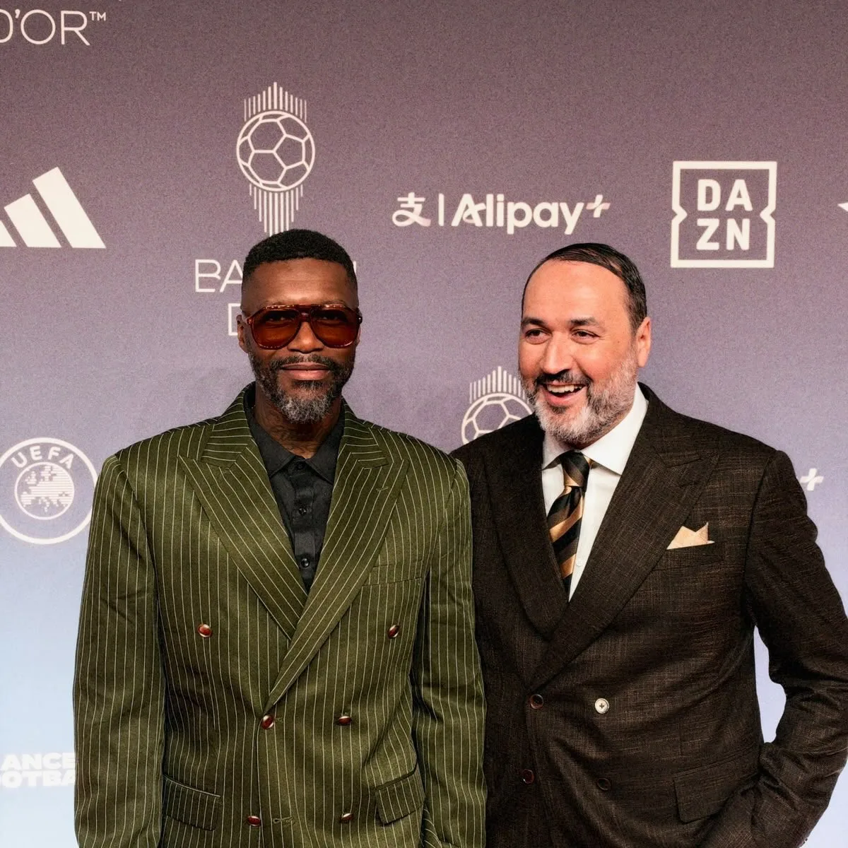 Sur le tapis rouge du Ballon d'Or 2026 au London Palladium