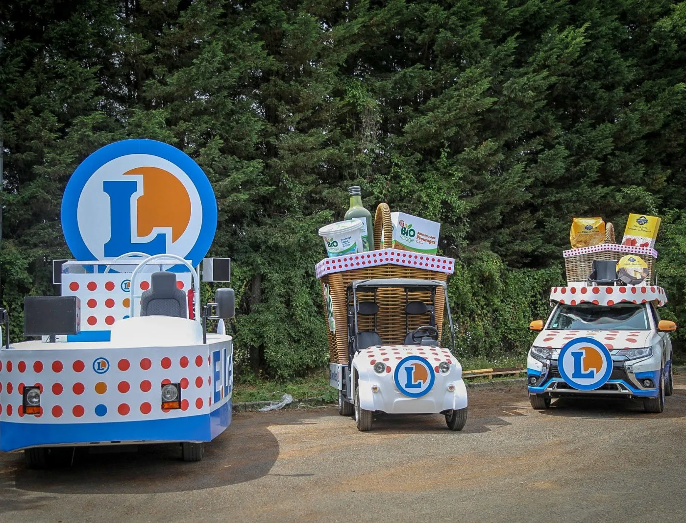Dans les coulisses de la caravane du Tour de France
