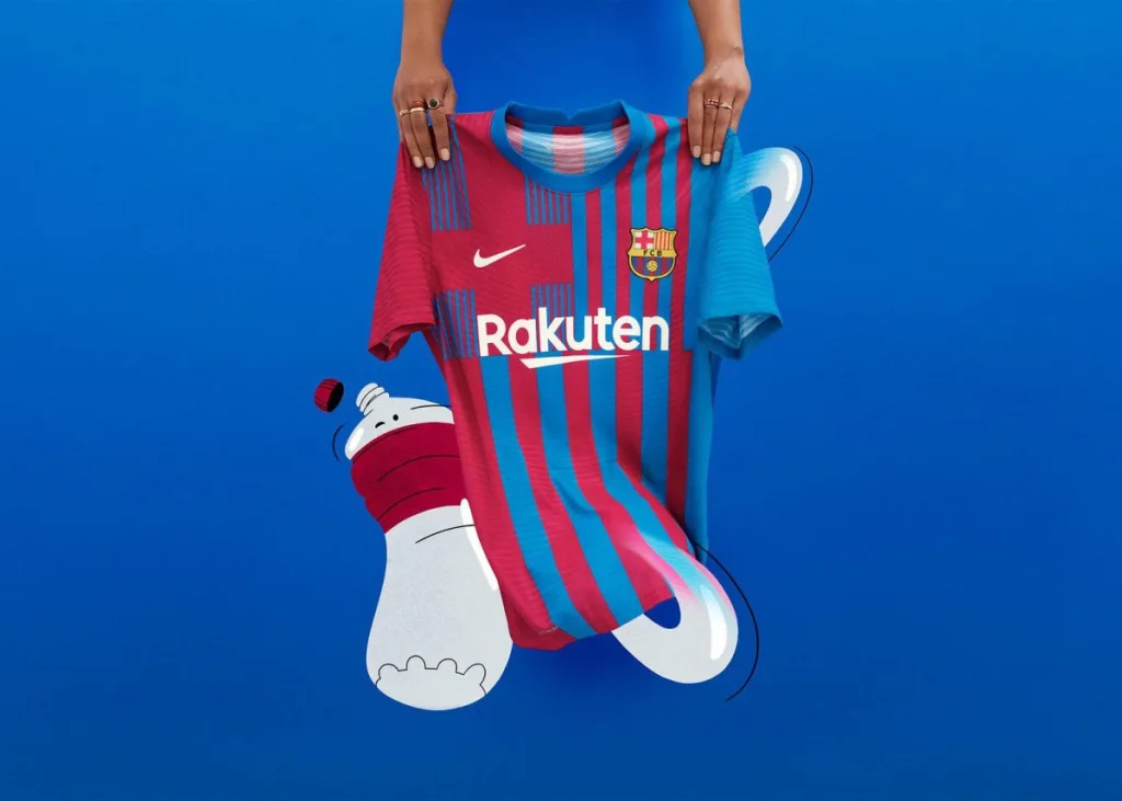 Maillot domicile FC Barcelone