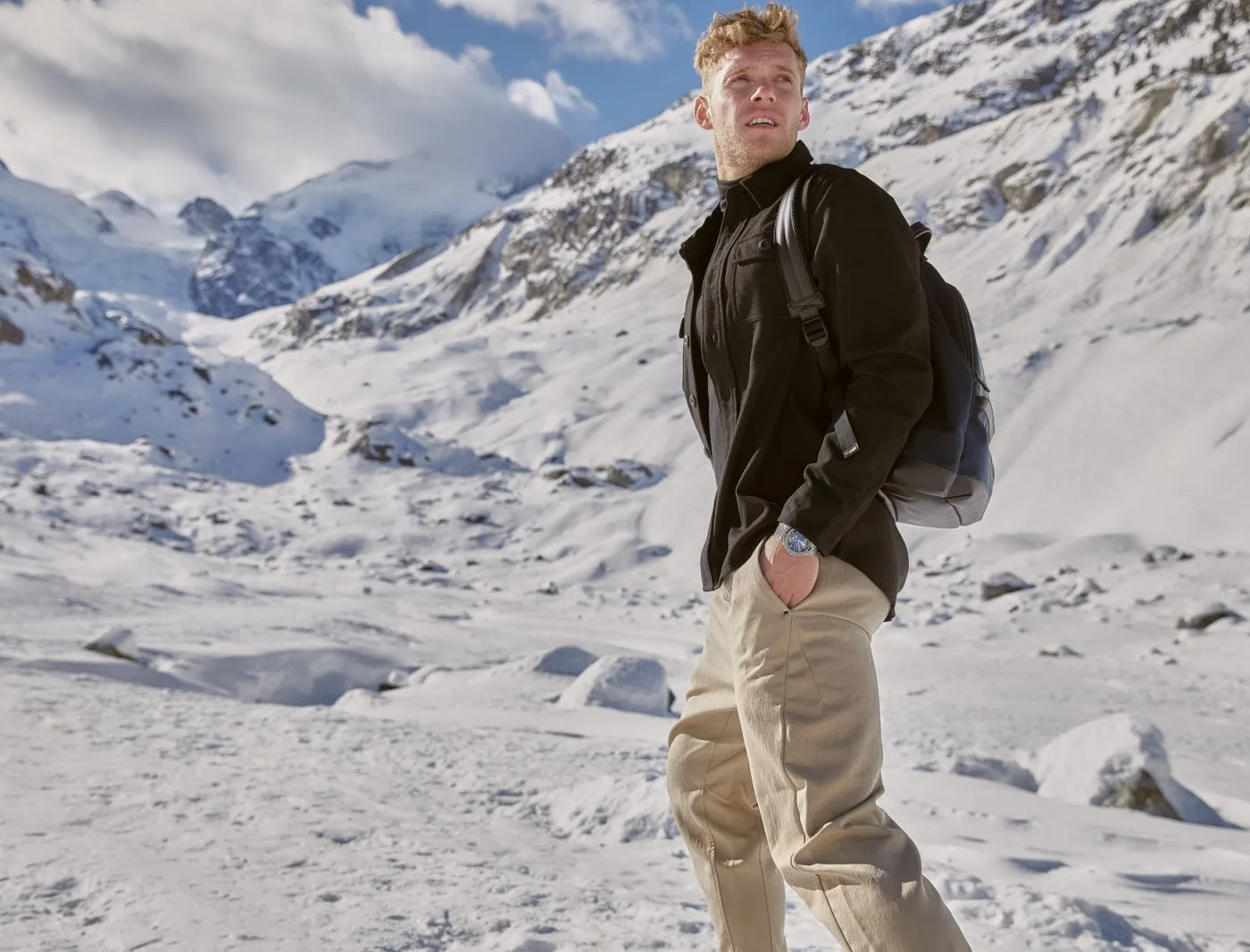 Kevin Mayer pour Montblanc