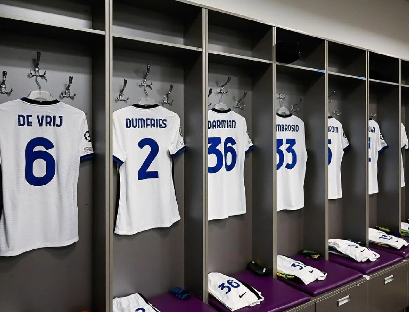 L'Inter Milan a dû modifier son maillot face au Chakhtior Donetsk en Ligue des champions
