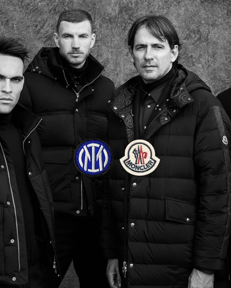 Moncler s'affichera désormais sur les tenues de l'Inter Milan.
