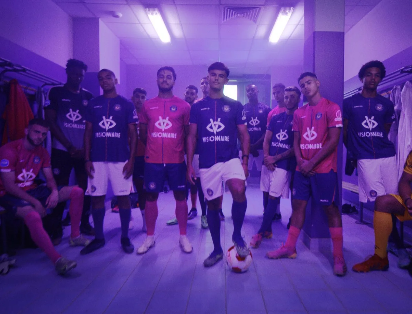 Le maillot Visionnaire des jeunes du TFC.