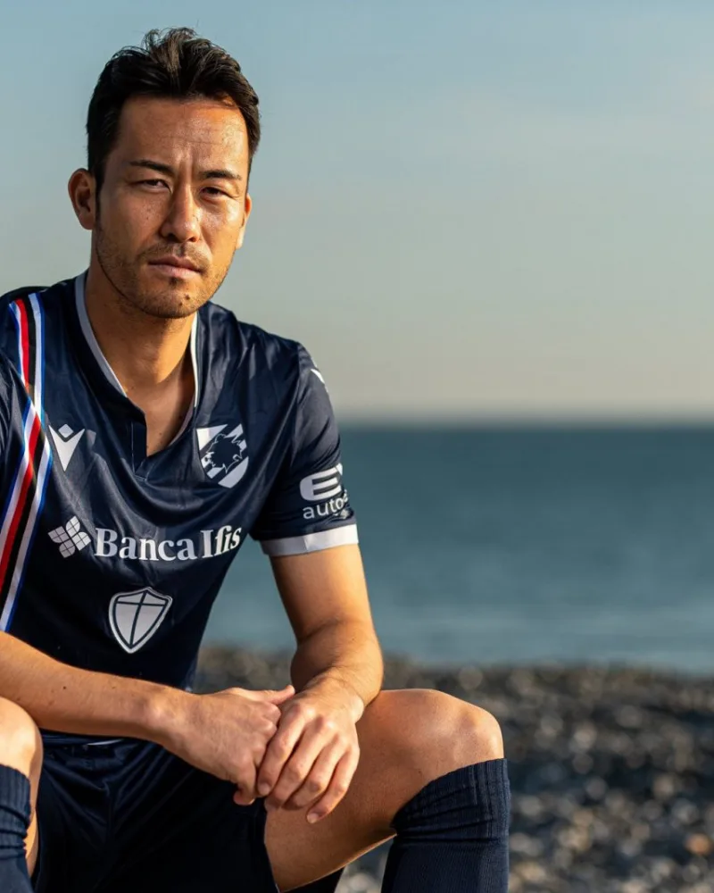 Le maillot écolo de la Sampdoria.