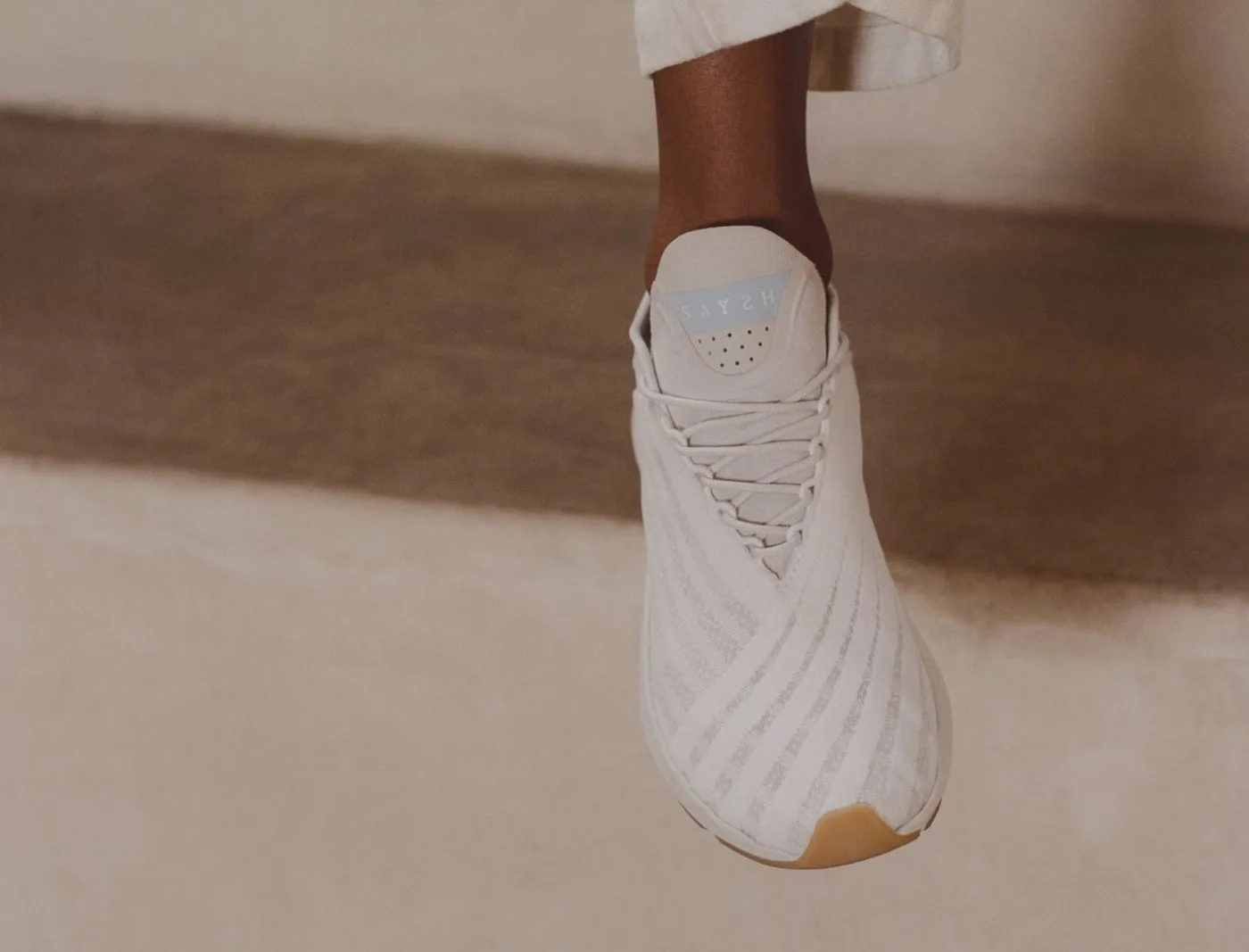 La sneaker Saysh One, la première paire de la marque d'Allyson Felix.