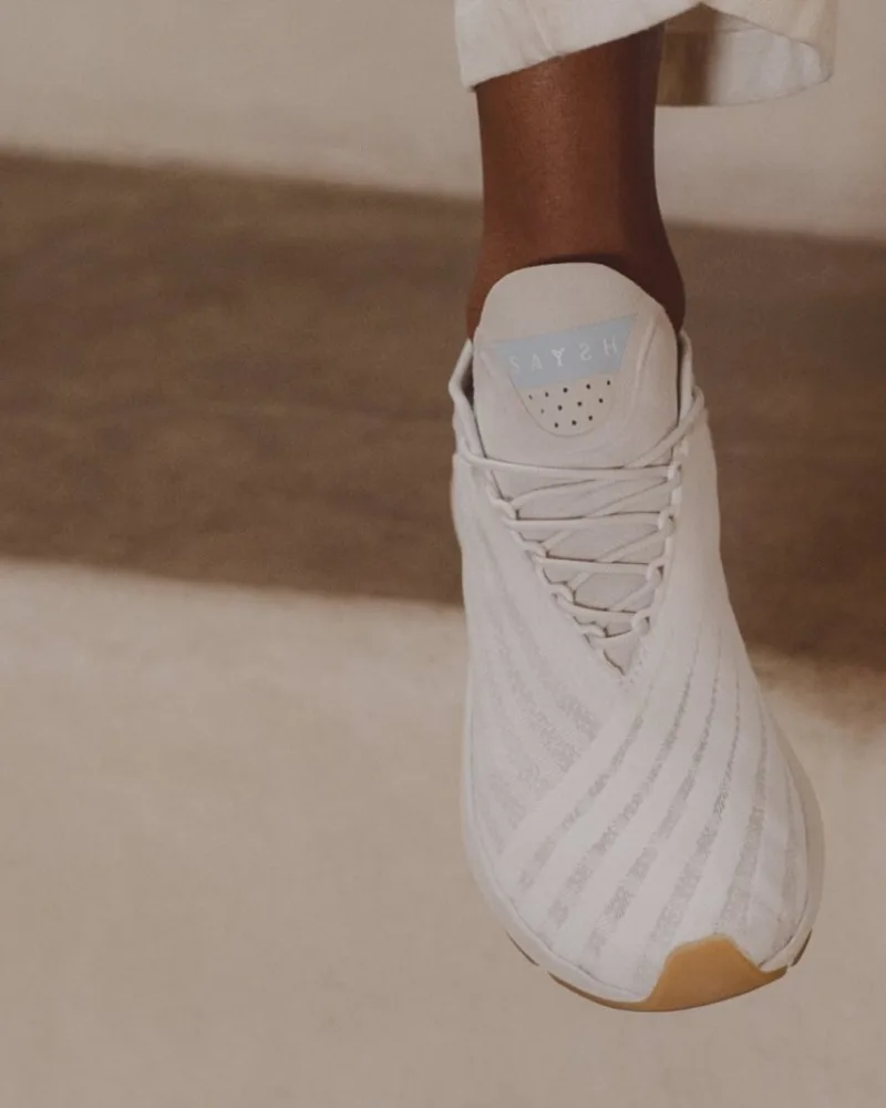 La sneaker Saysh One, la première paire de la marque d'Allyson Felix.