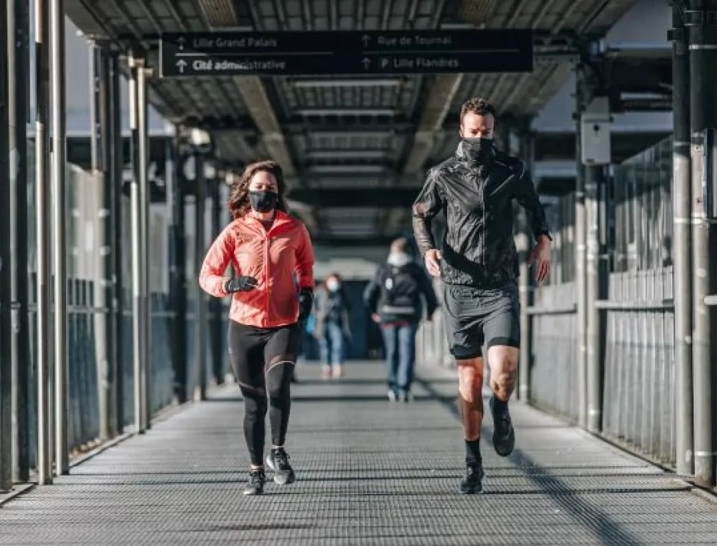 Le masque barrière sportif