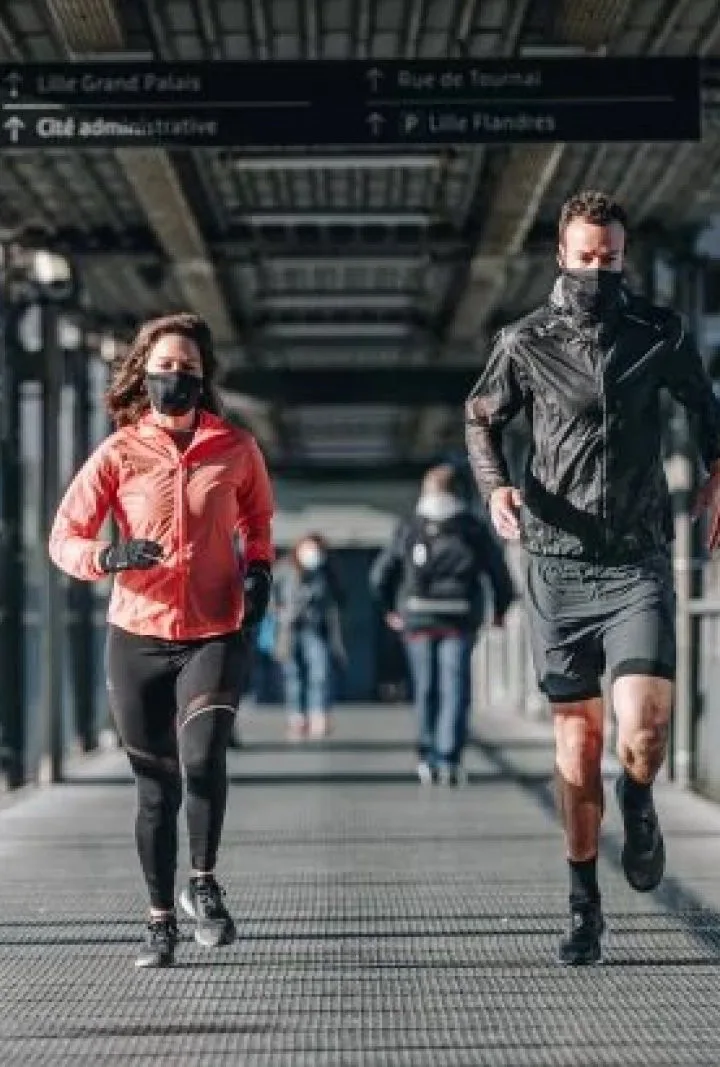 Le masque barrière sportif disponible fin mai