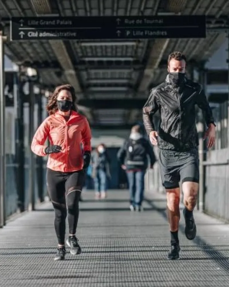 Le masque barrière sportif