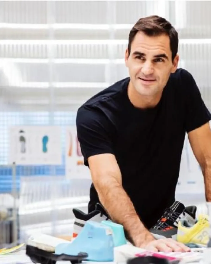 Roger Federer est le nouveau partenaire de On.