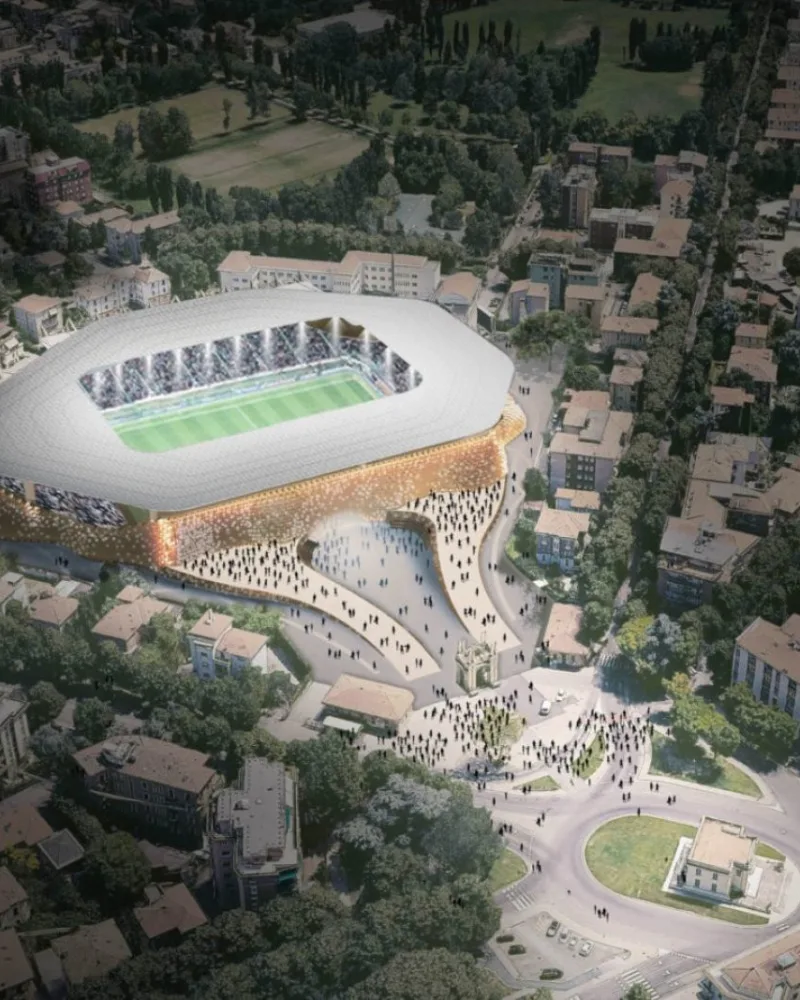 Le possible futur stade du Parma Calcio.
