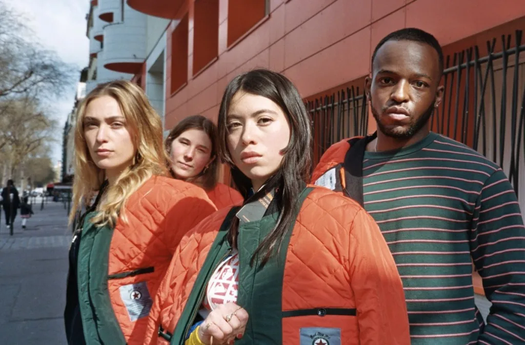 Les vestes de la collection.