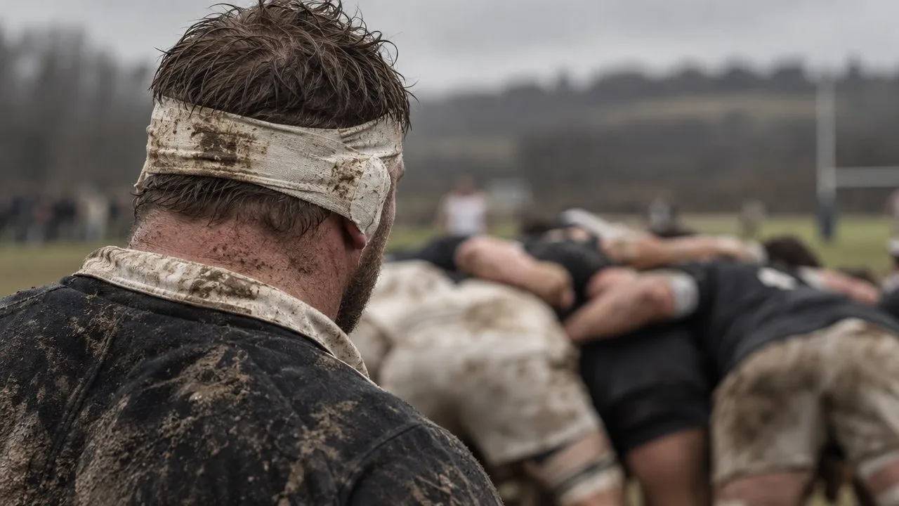 Le scotch autour de la tête des rugbymen, à quoi ça sert ?