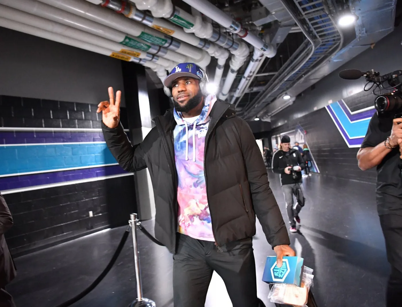 LeBron James, l'ailier des Los Angeles Lakers.