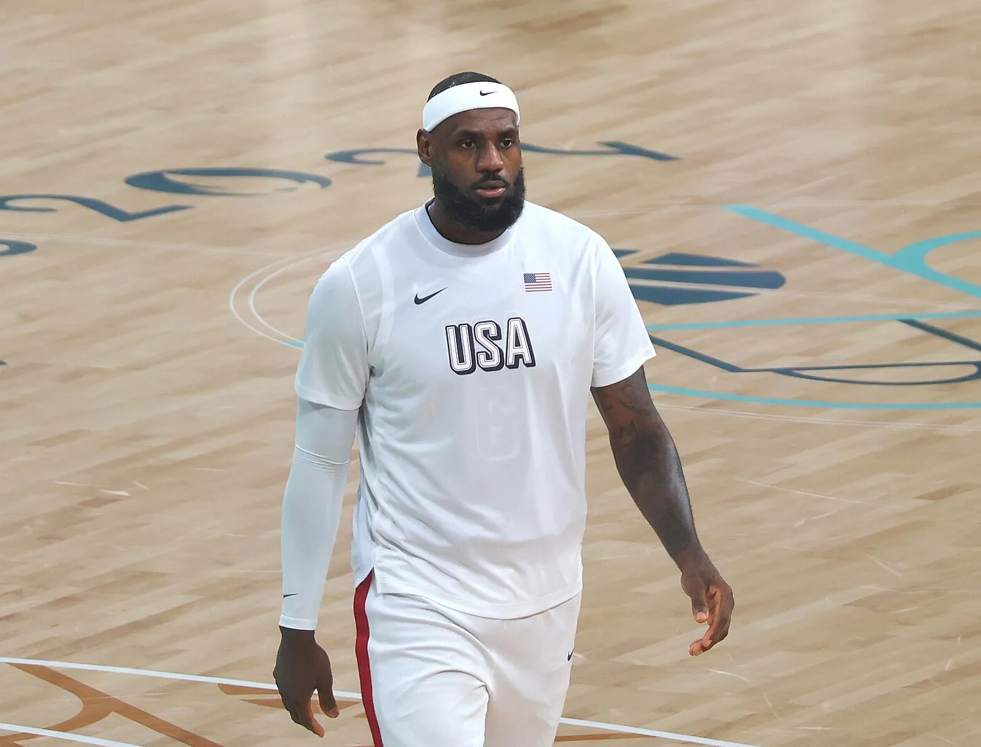 LeBron James aux Jeux olympiques de Paris 2024