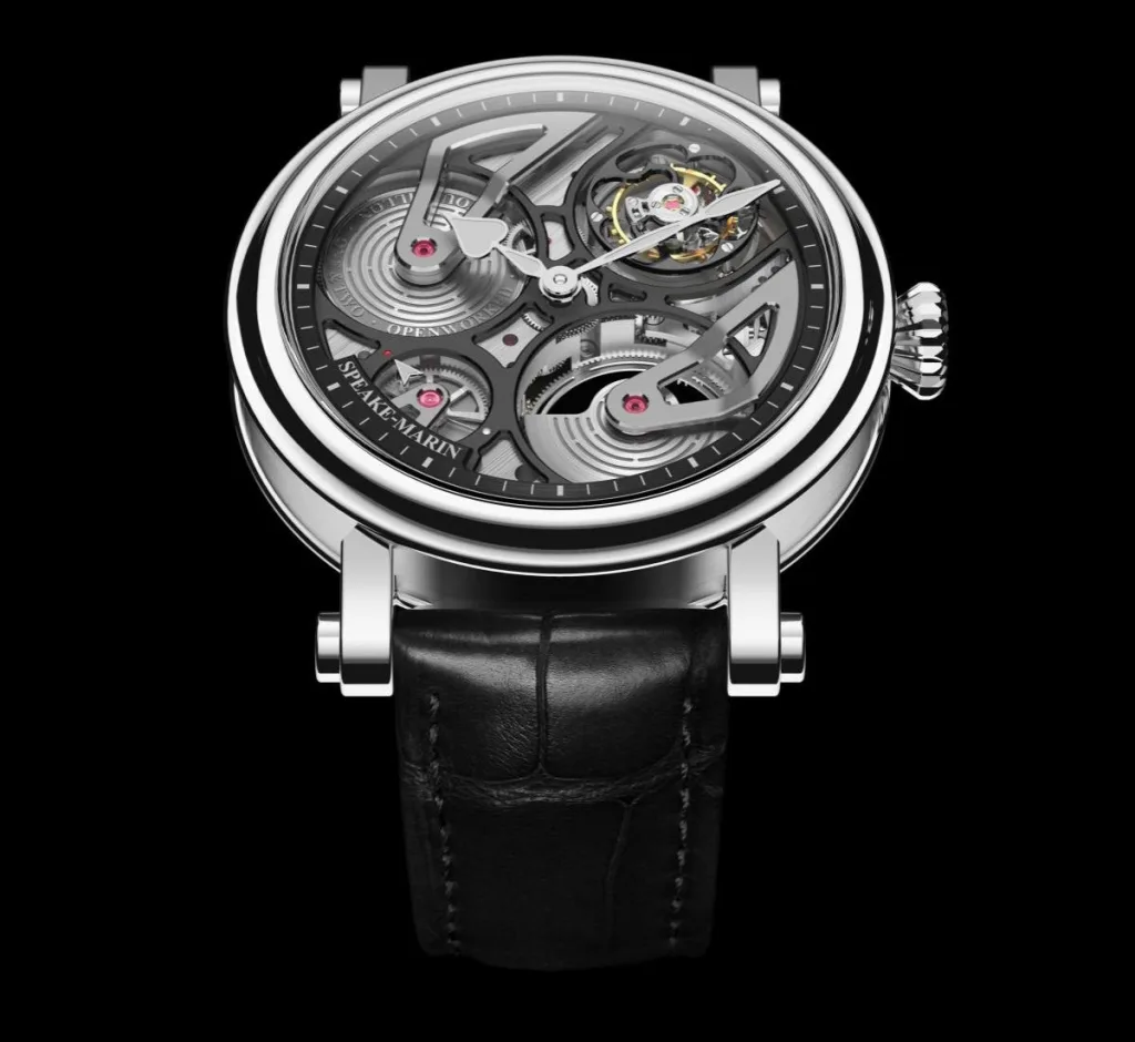 Speake-Marin « One & Two Openworked Titane »