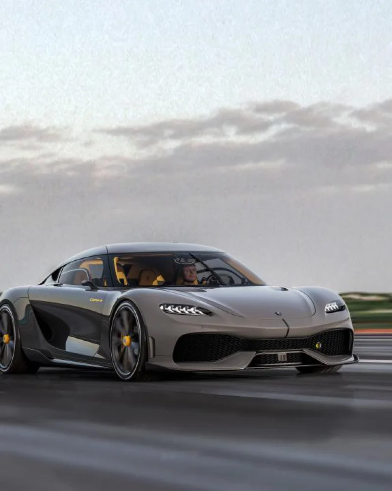 La Koenigsegg Gemeral, qui peut monter jusqu'à 400km/h.