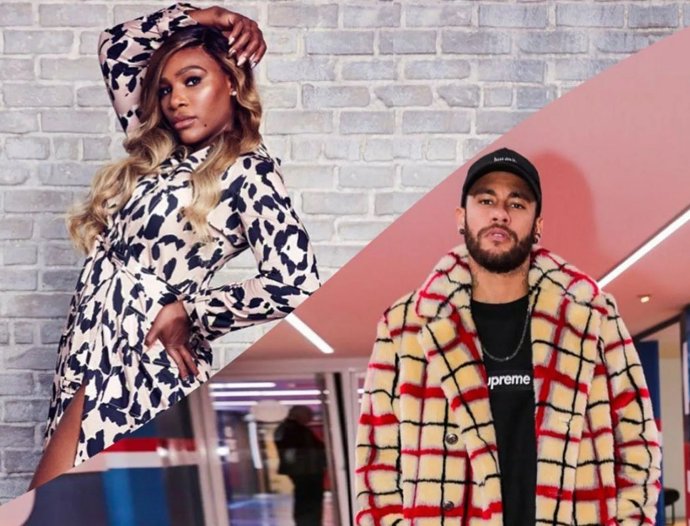 Serena Williams et Neymar.