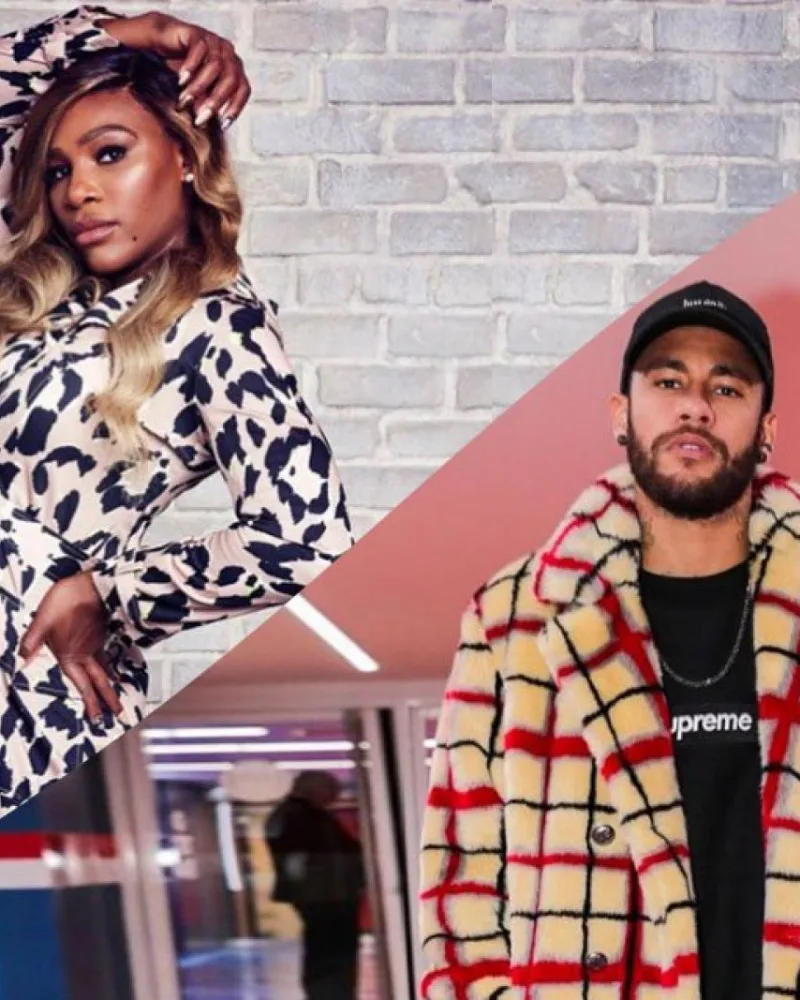 Serena Williams et Neymar.