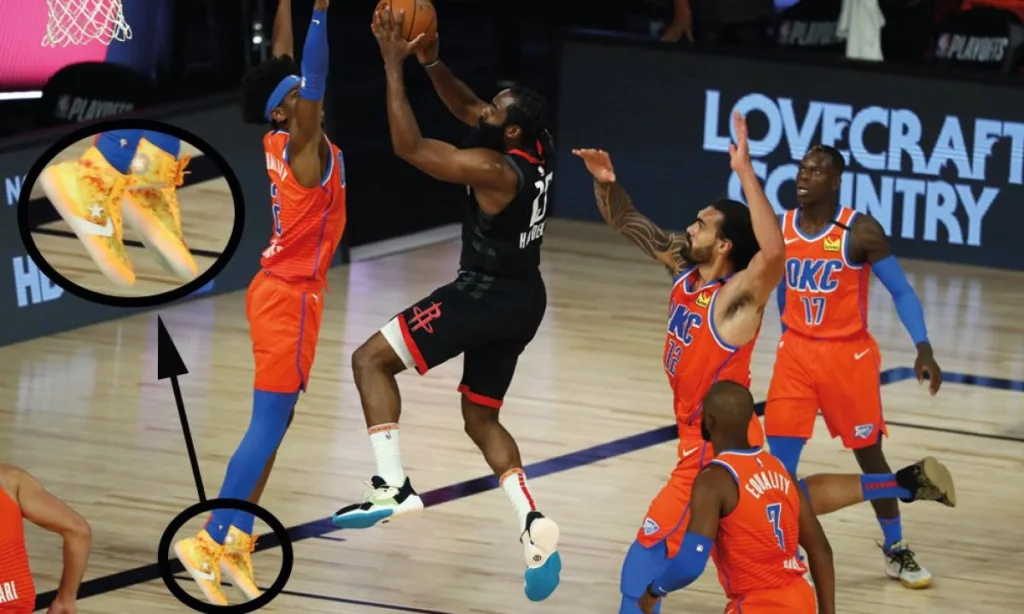 Shai Gilgeous-Alexander contre les Houston Rockets.