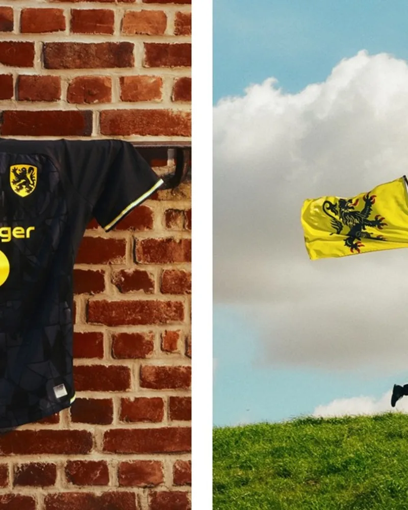 Le maillot Fourth 2026-2027 du LOSC, noir et jaune