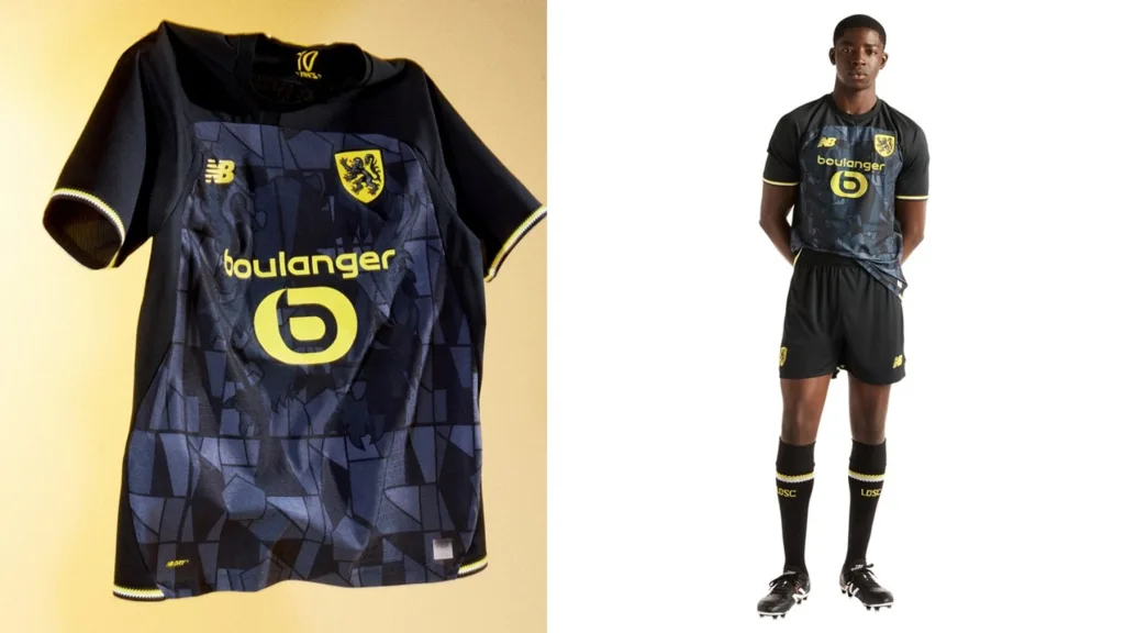 Détail du maillot Fourth du LOSC