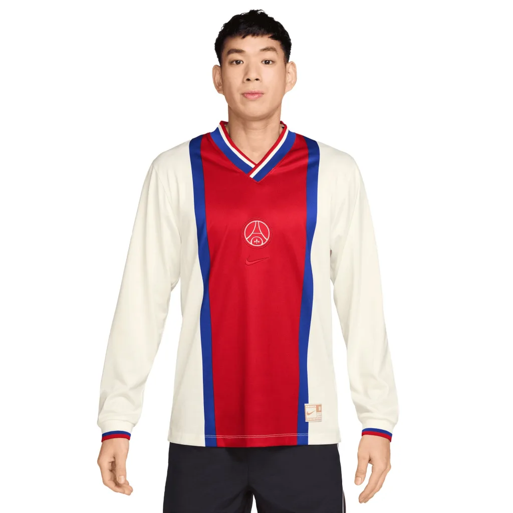 Maillot manches longues PSG Nike Energy « Voile », de face