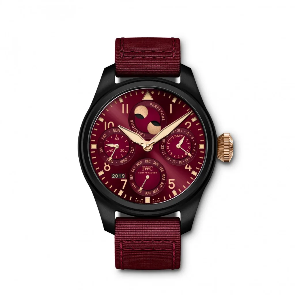 La Grande Montre d'Aviateur Calendrier perpétuel Édition « Lewis Hamilton ».