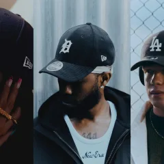 Aleesha, Sainte et Fin Askew portent la New Era 9FORTY M-Crown en polaire