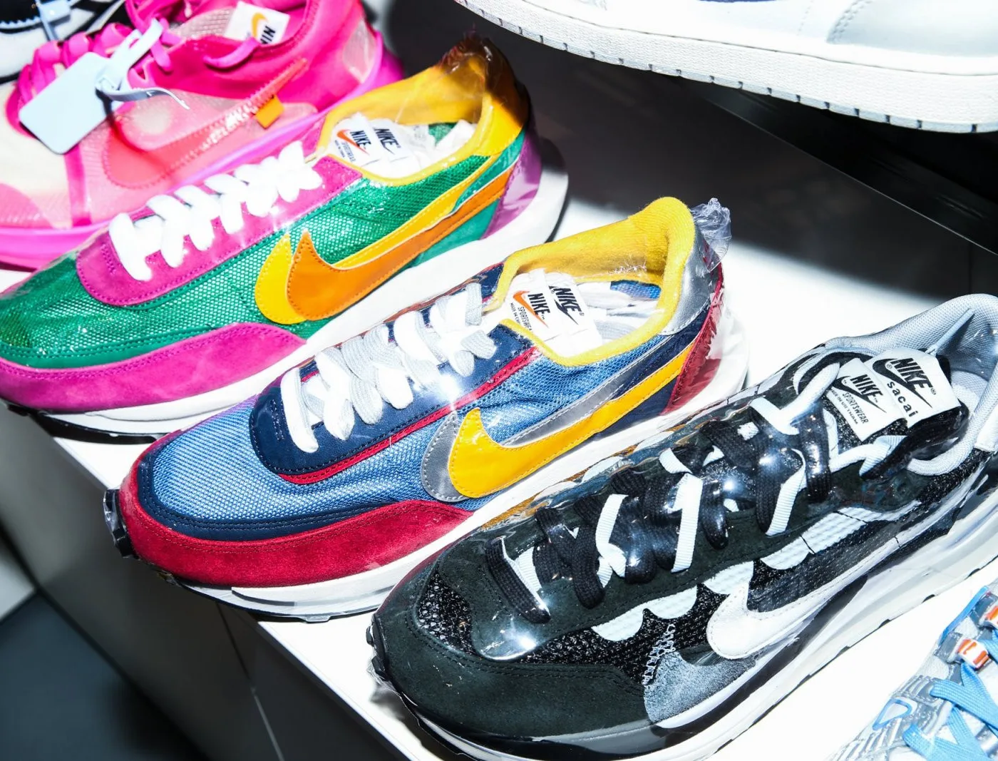 Des baskets Nike.