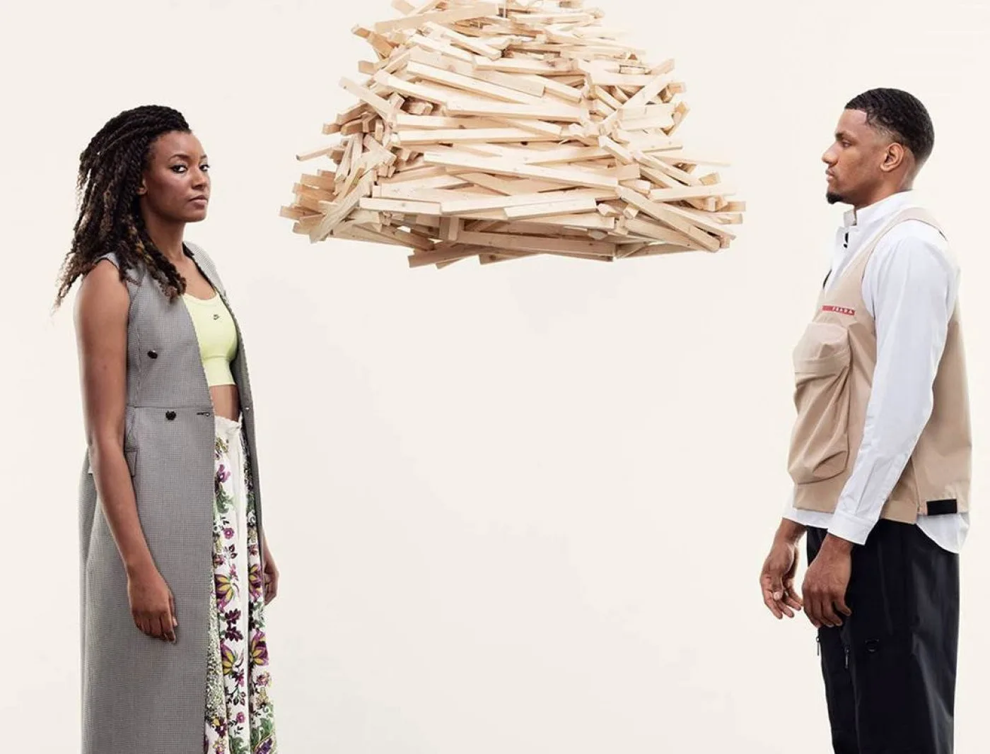 Diandra Tchatchouang et Axel Toupane.