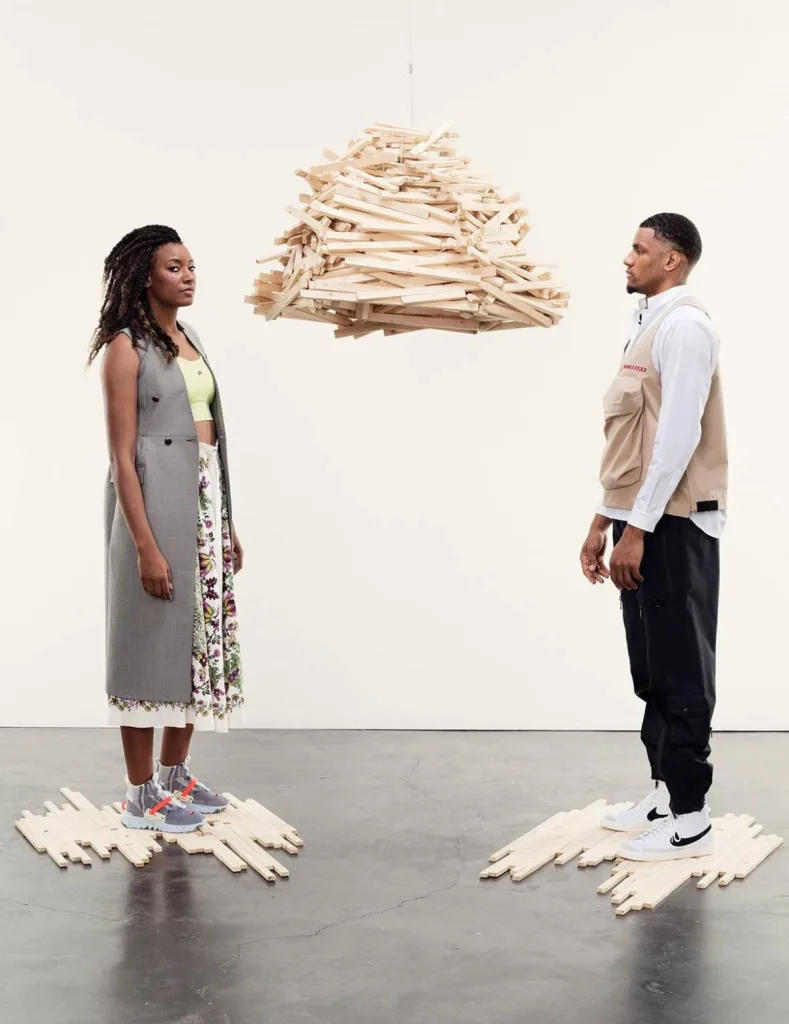 Diandra Tchatchouang et Axel Toupane.