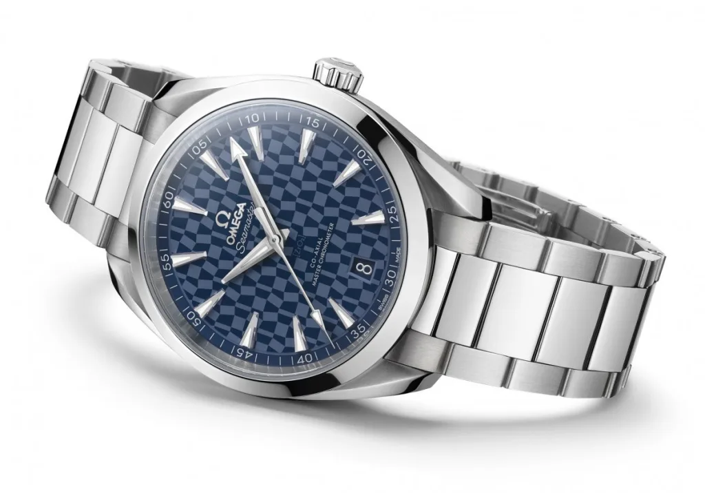 Montre Seamaster Aqua Terra « Tokyo 2020 Limited Edition ». () Omega