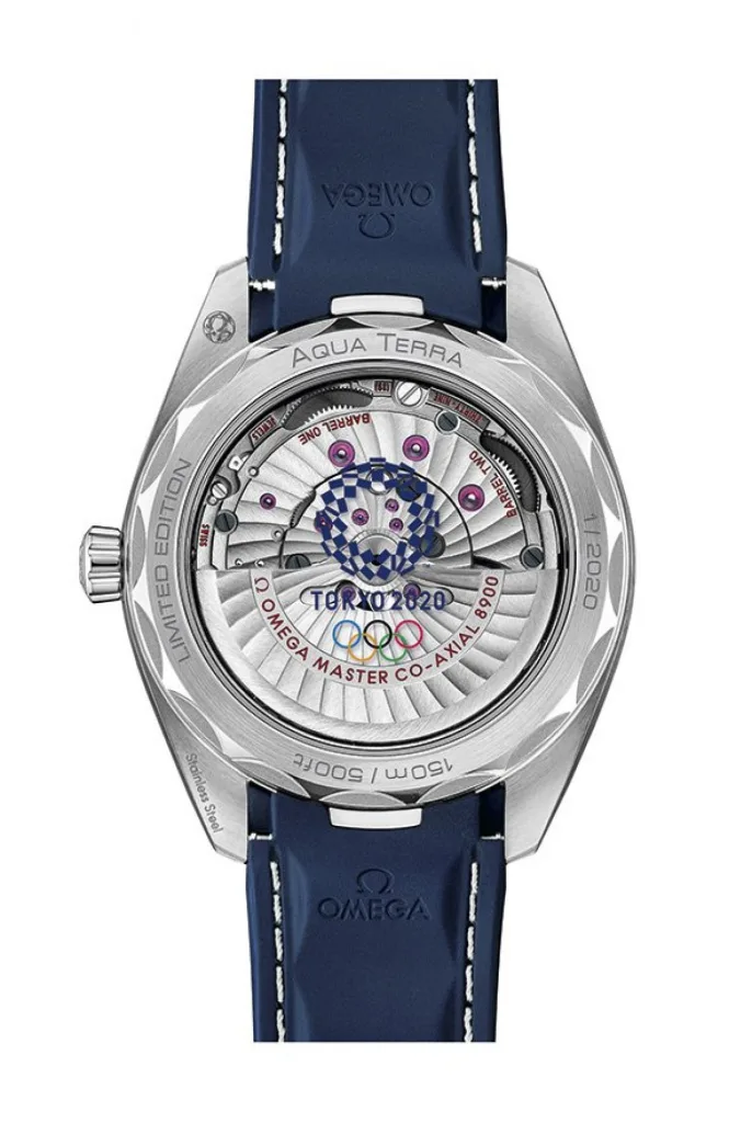 Montre Seamaster Aqua Terra « Tokyo 2020 Limited Edition ». () Omega