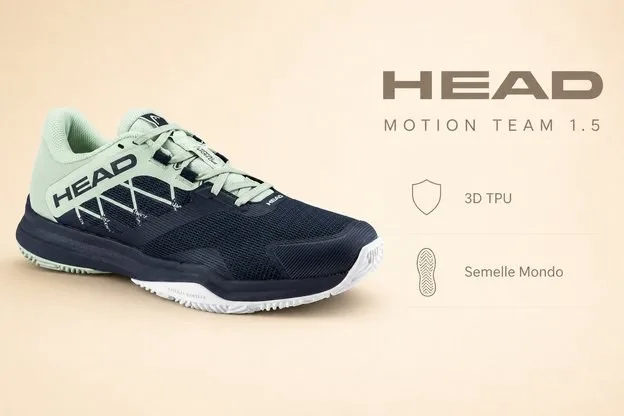 Head Motion Team 1.5 Padel