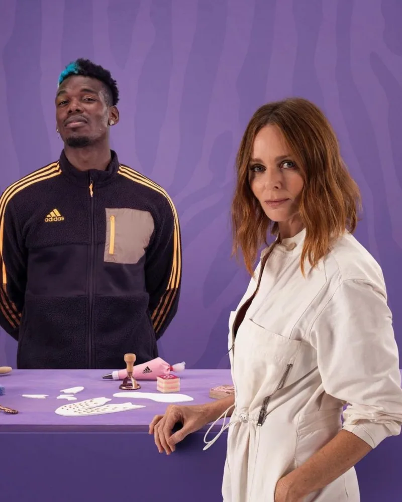 Paul Pogba s'associe à la styliste Stella McCartney