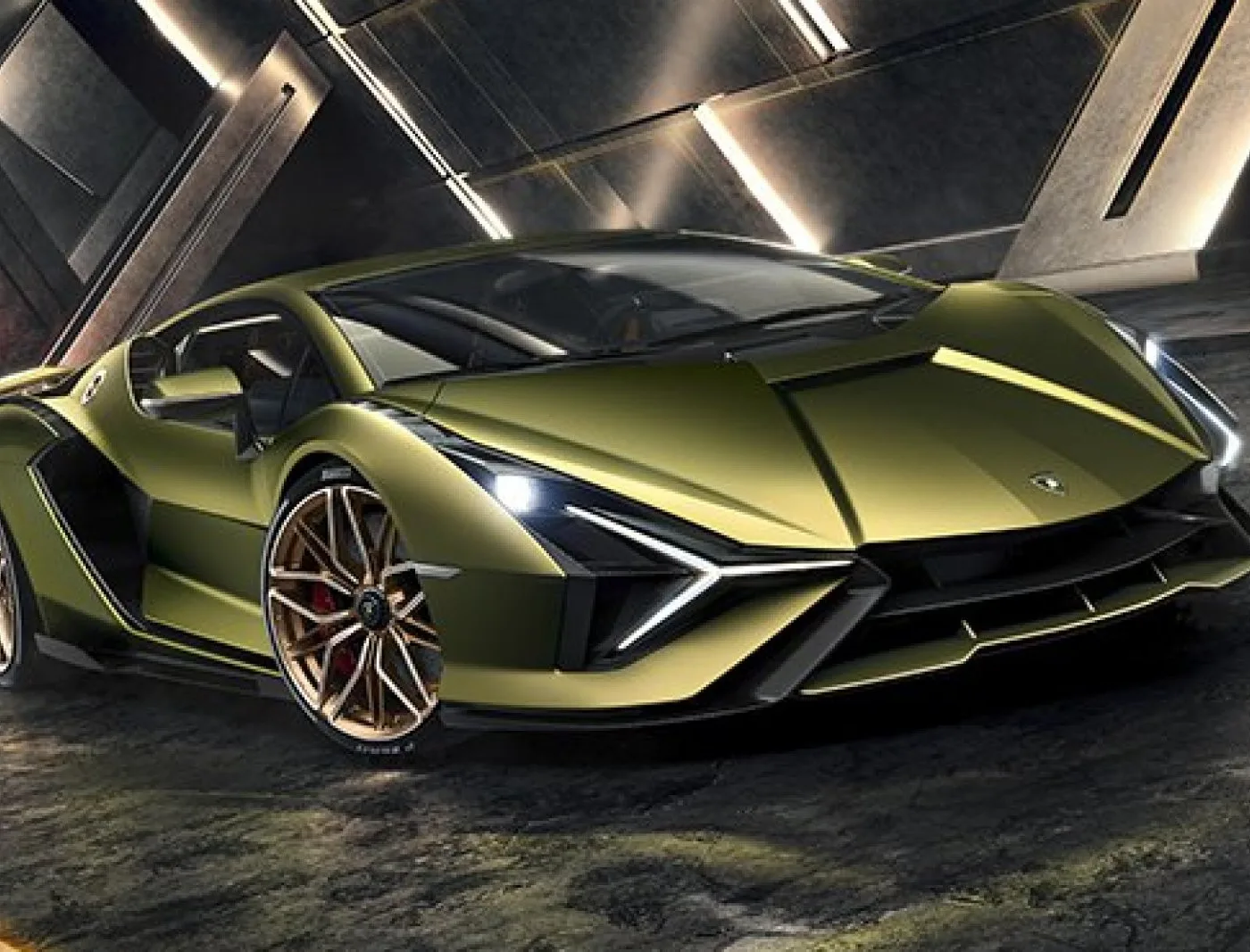 La Lamborghini Sián n'est produite qu'en 63 exemplaires.