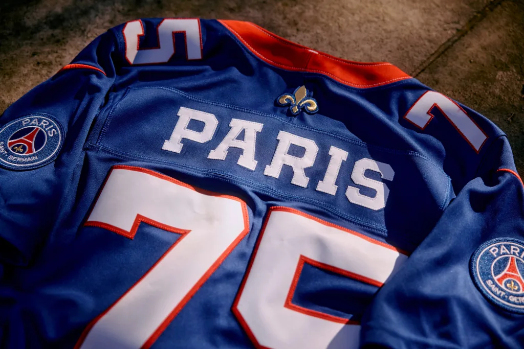 Le maillot PSG x NFL