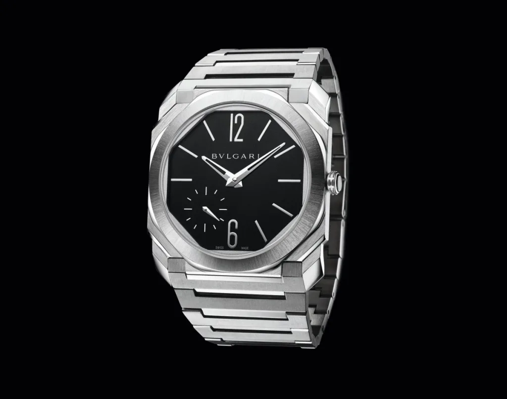 La nouvelle Octo Finissimo Automatique Acier Poli Satiné de Bulgari.