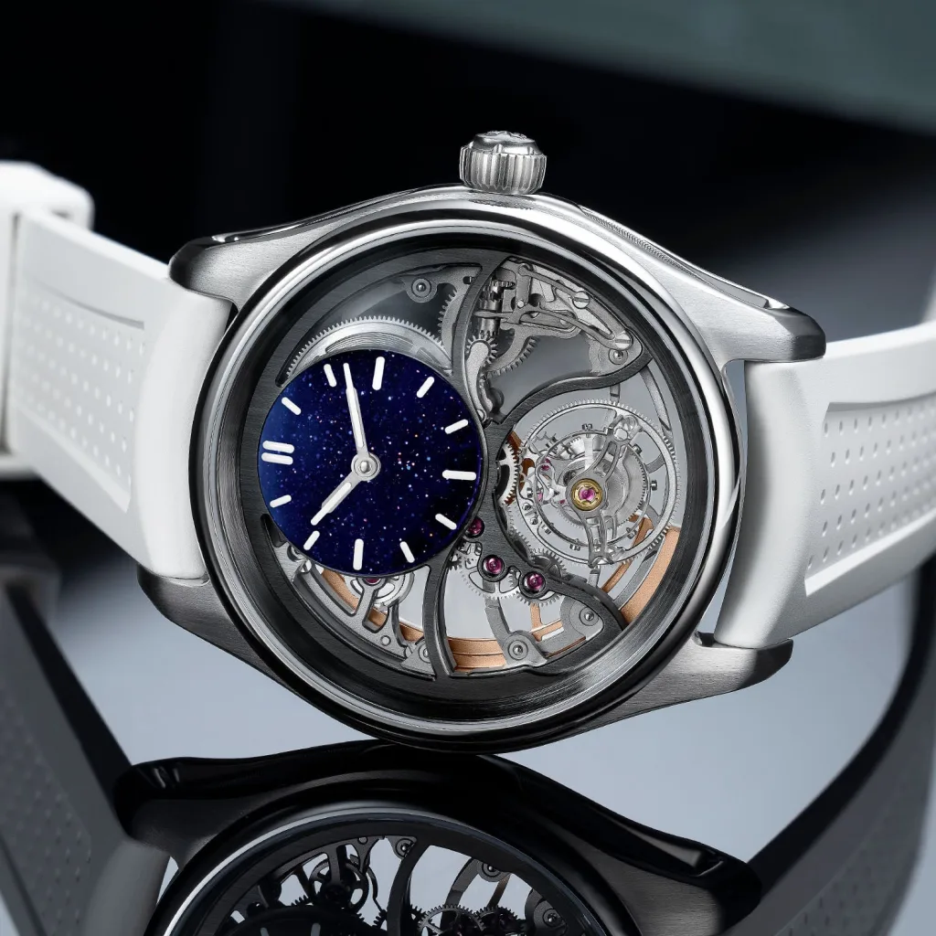 Le tourbillon volant à 6 heures