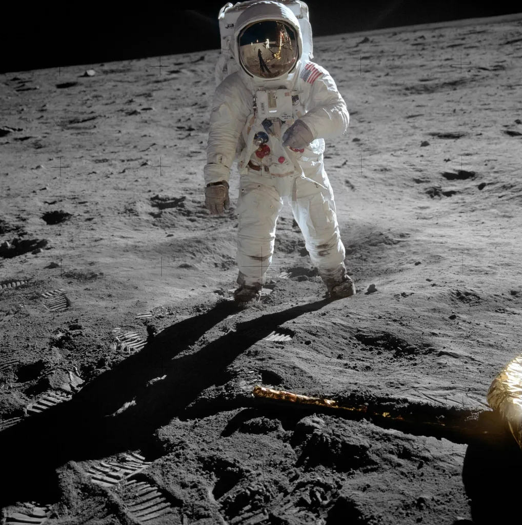 Buzz Aldrin sur la Lune, Apollo 11, juillet 1969
