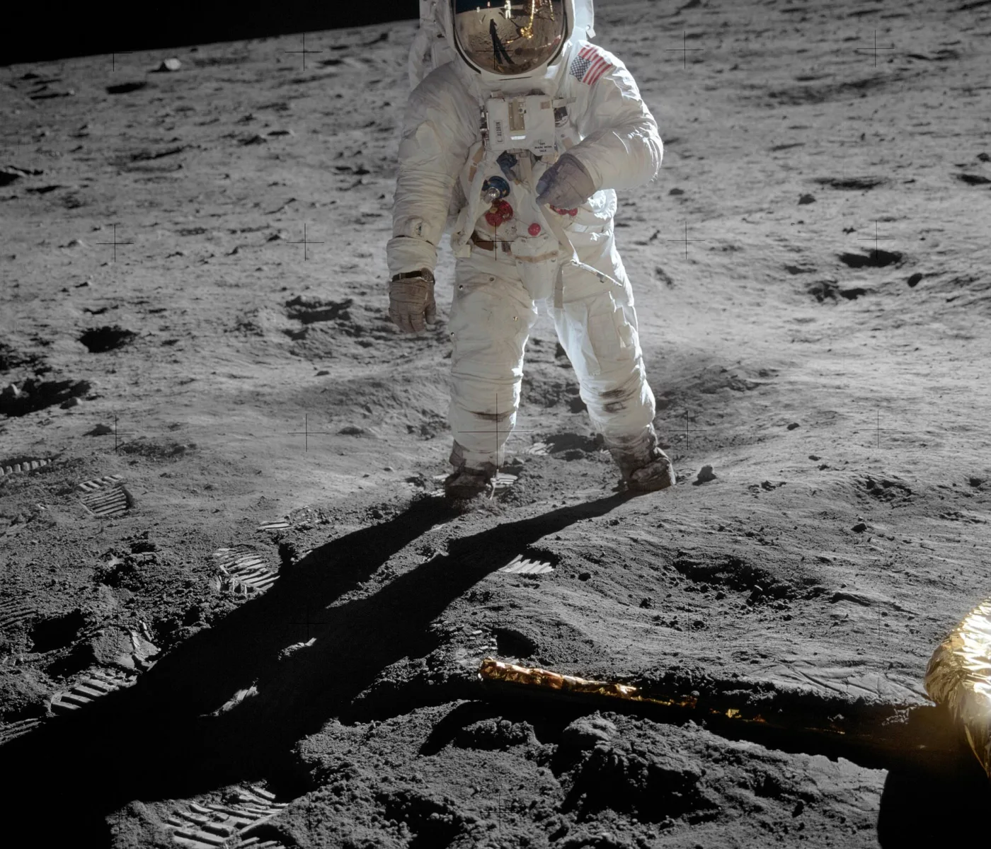 Buzz Aldrin sur la Lune, Apollo 11, juillet 1969