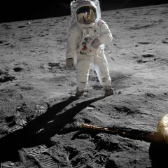 Buzz Aldrin sur la Lune, Apollo 11, juillet 1969