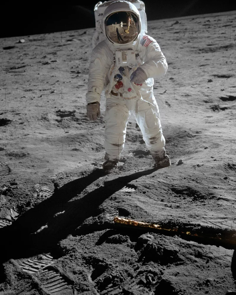 Buzz Aldrin sur la Lune, Apollo 11, juillet 1969