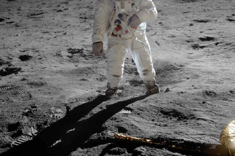 Buzz Aldrin sur la Lune, Apollo 11, juillet 1969